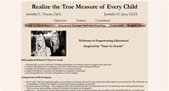 Desktop Screenshot of empowering-educators.com